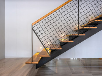 escalier avec garde-corps