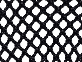 Filet mezzanine sur mesure - Mailles de 13mm sans nœuds - Noir
