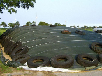 Grille de protection silo