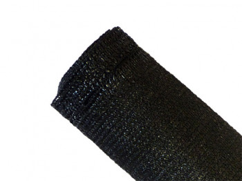 Brise-vue 90% - Noir - 185gr/m² - Boutonnières
