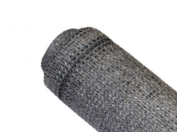 Brise-vue 85% - Gris Clair - 130gr/m² - Boutonnières